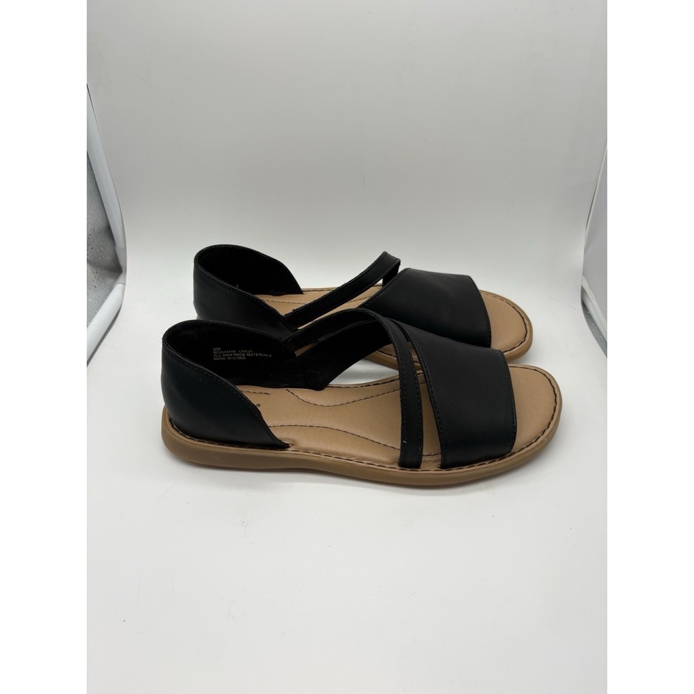 B.O.C. Women's Melly Asymmetrical Black Sandal, Size 8 - Picture 6 of 7